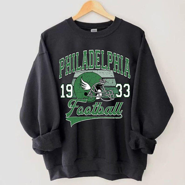 Philadelphia Football Sweatshirt, Vintage Style Gift, Football Tee, Philadelphia Fans Shirt, Philade