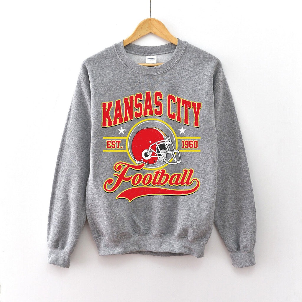 Kansas City Football, Kansas City Football Sweatshirt, Game Day Shirt,