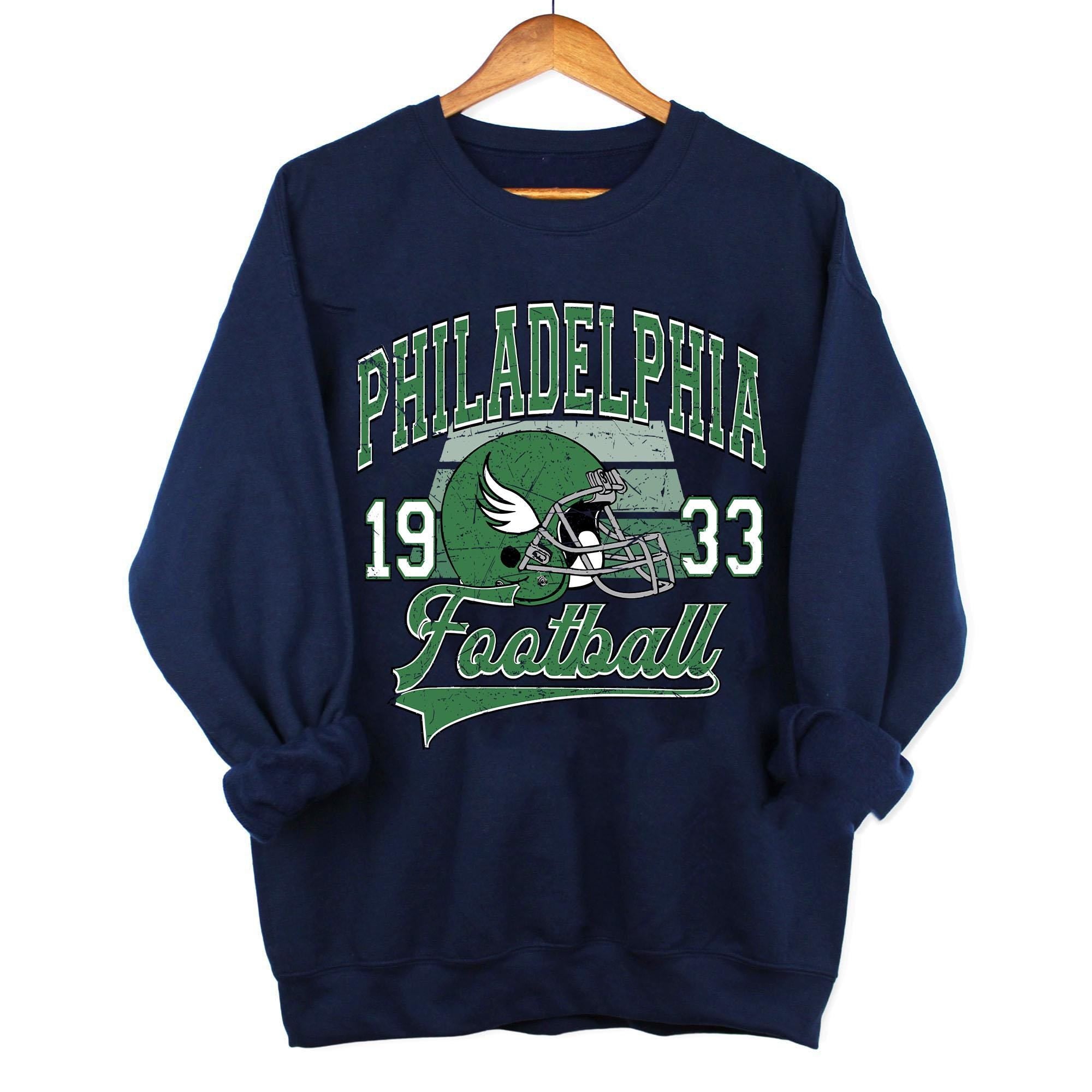 Philadelphia Football Sweatshirt, Vintage Style Gift, Football Tee, Ph