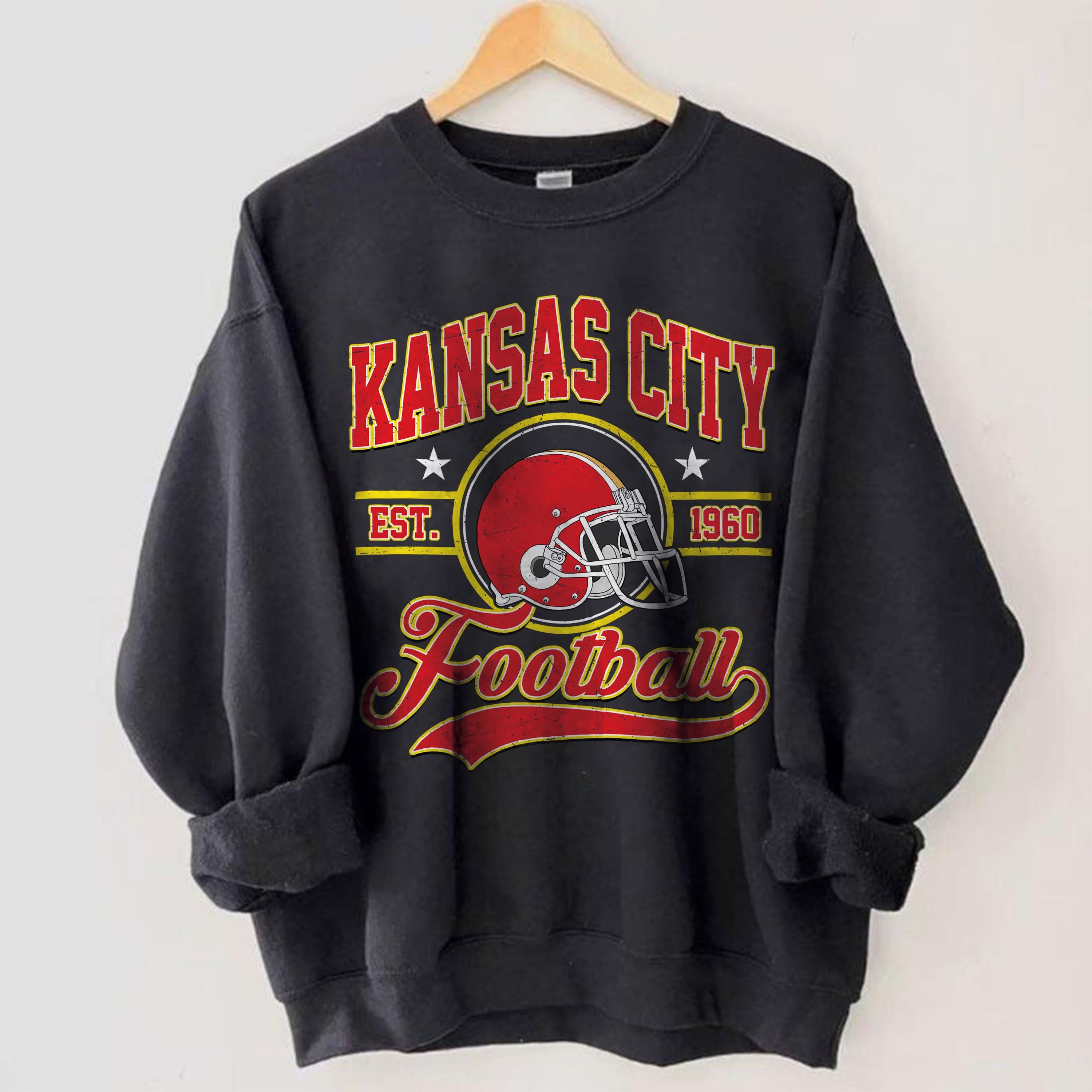 Kansas City Football, Kansas City Football Sweatshirt, Game Day Shirt, Kansas City Fan, Kansas City 