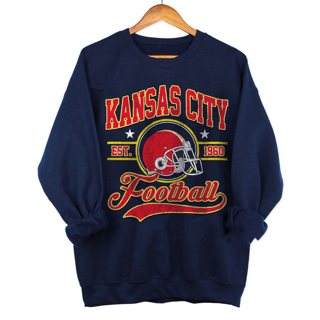 Kansas City Football, Kansas City Football Sweatshirt, Game Day Shirt,
