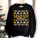 Green Bay Football Ugly Pattern Christmas Sweatshirt, Green Bay Footba