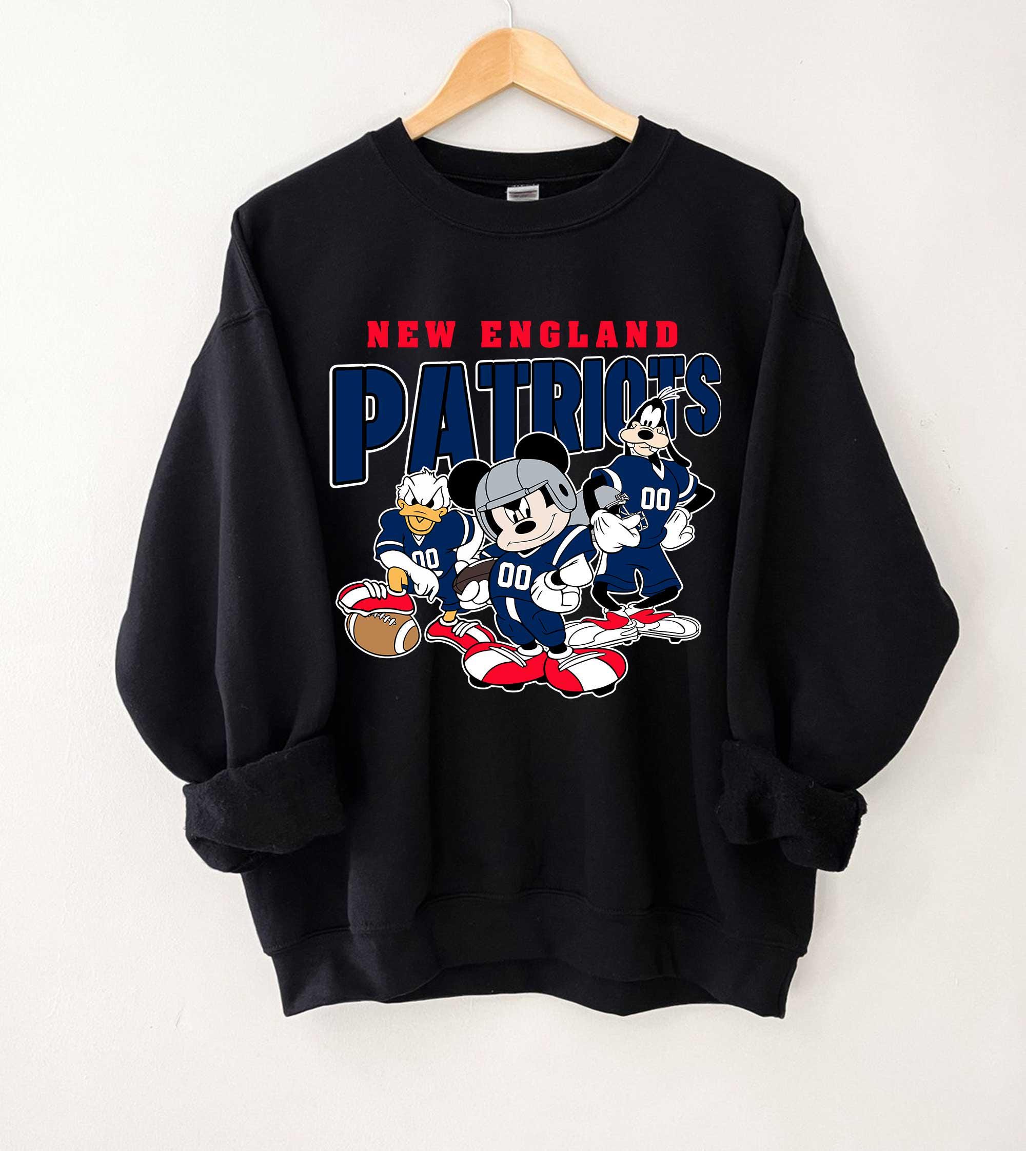 CUSTOM Football Team Inspired Mickey and Friends Sweatshirt, All Teams