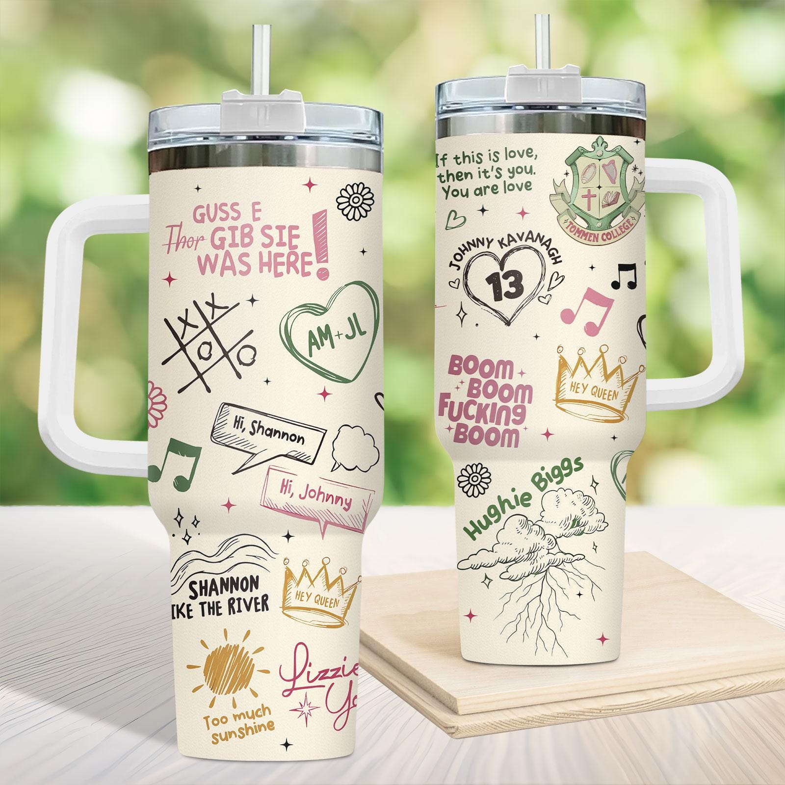 Boys Of Tommen Stainless Tumbler For Fan, Tommen College Drinkware Tum