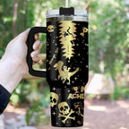 Princess Donut And Mongo Engraved Tumbler, Dungeon Crawler Carl Fan 40