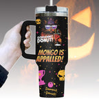 Princess Donut And Mongo 40oz Tumbler, Dungeon Crawler Carl Stainless