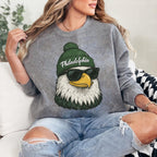 Vintage Philadelphia Football Sweatshirt, Trendy Fan Gifts, Retro Eagl