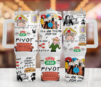 Friends 40oz Tumbler PNG: Sublimation Design (Digital Download)
