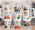 Friends 40oz Tumbler PNG: Sublimation Design (Digital Download)