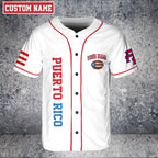 Custom Puerto Rico Baseball Jersey: Boricua Benito Bowl Style