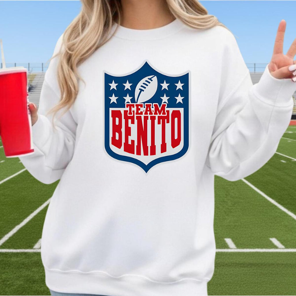 Team Benlt0 Football Logo Shirt, Retro Graphic Tee, Sports Fan Gift