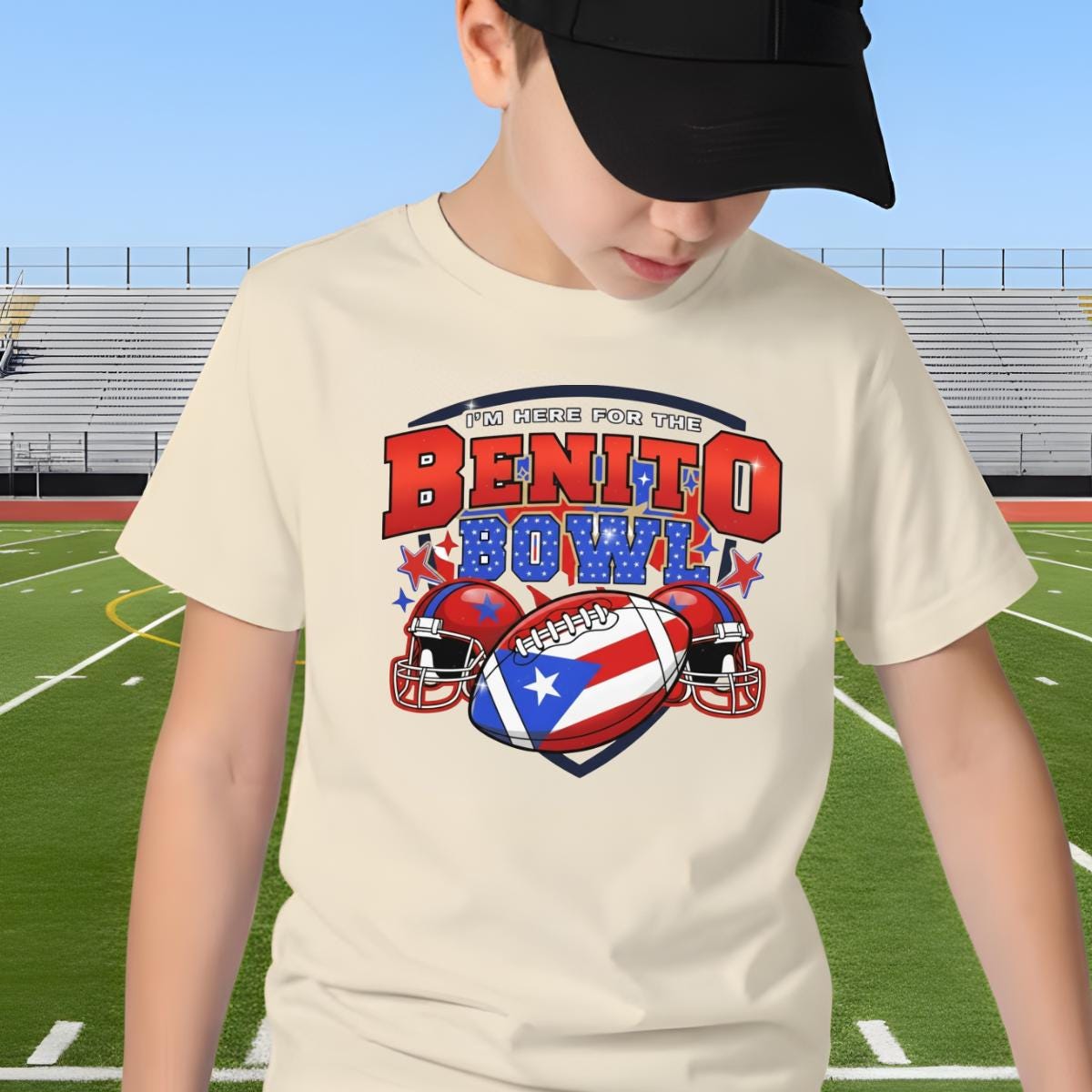 Benit0 Bowl Puerto Rican Football Shirt, Halftime Show Tee