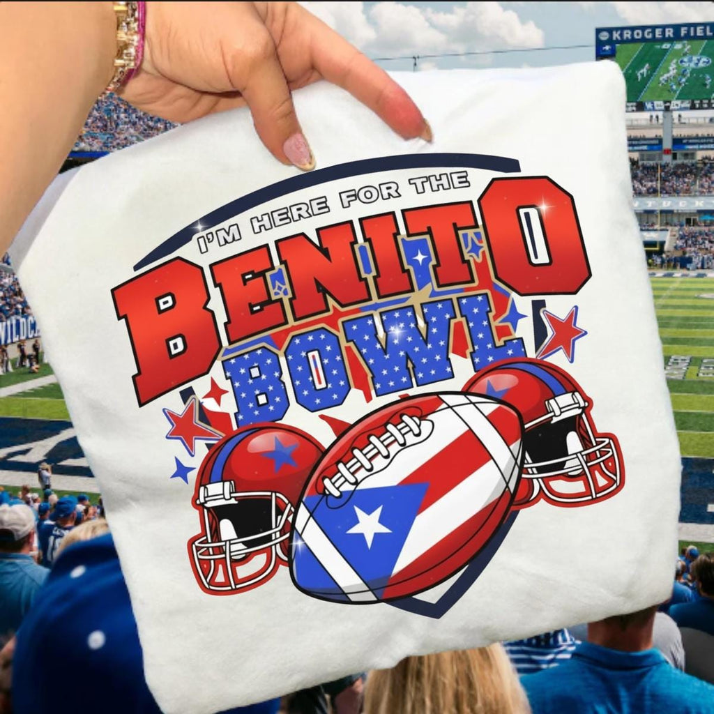Benit0 Bowl Puerto Rican Football Shirt, Halftime Show Tee