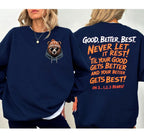 Good Better Best 2 Side Sweatshirt, Chicago Football Christmas Retro Hoodie, Game Day Sweater, Xmas 